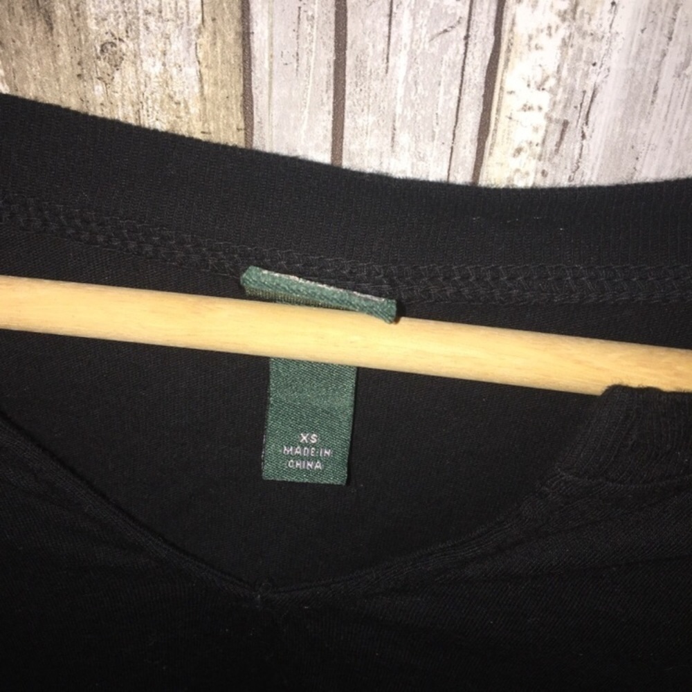 Wild Fable Black & White Dye Long Sleeve - Picture 3 of 3